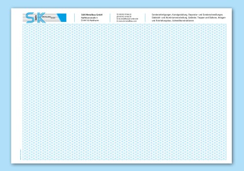 Block Isometrie DIN A4