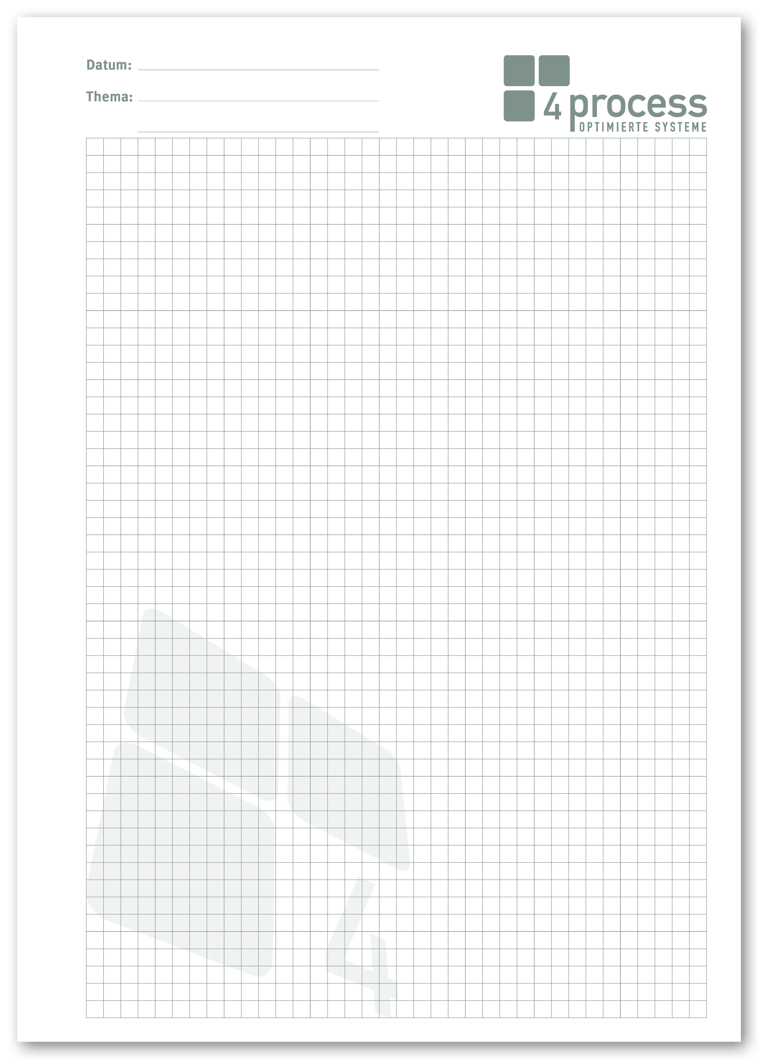 Notizblöcke -    DIN A 4   25 Blatt